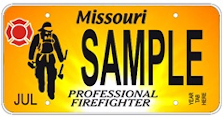 Missouri Drive Away License Plates